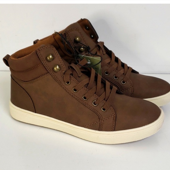 Goodfellow & Co Men's Drew Sneaker Boots Brown NWT - Picture 2 of 4